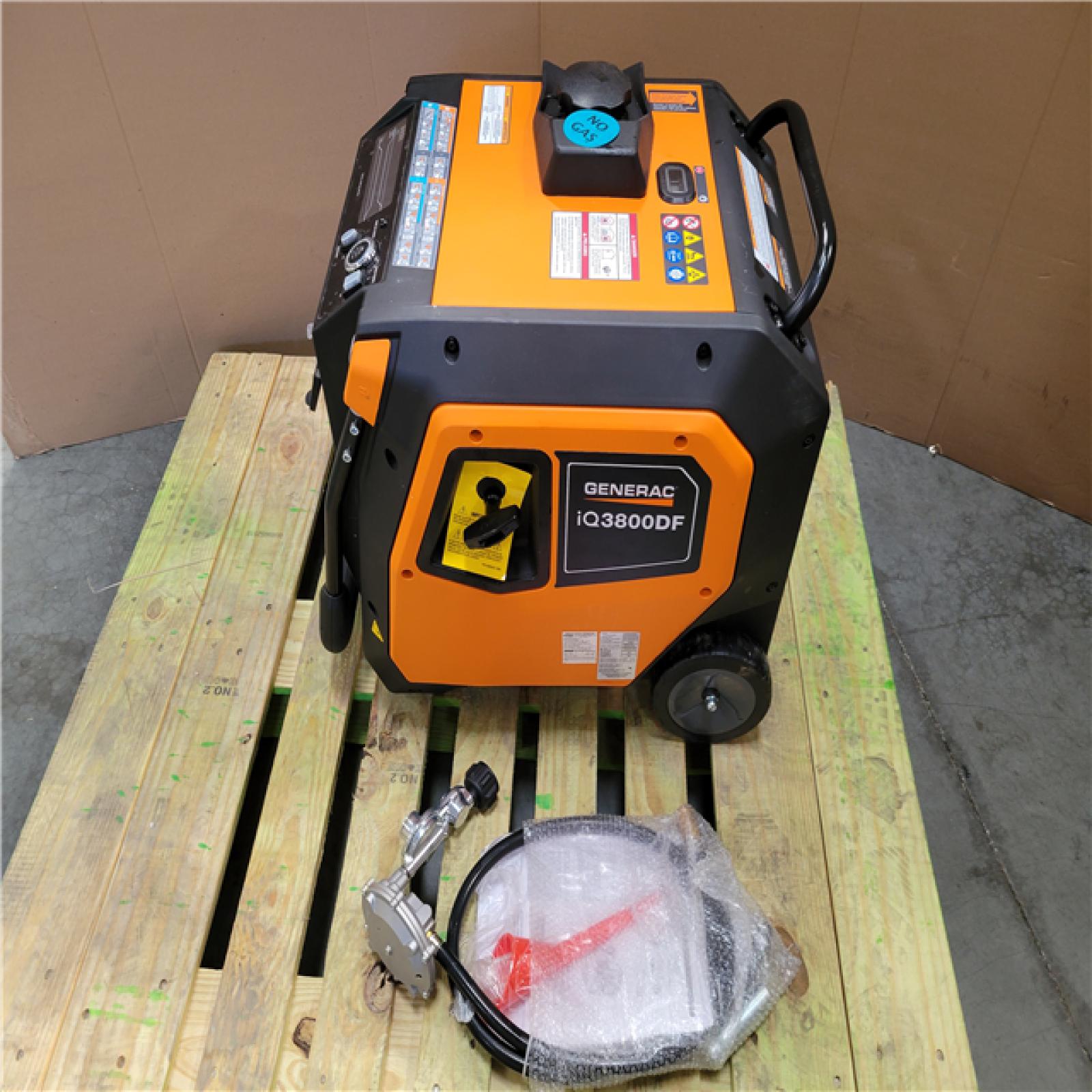CALIFORNIA AS-IS GENERAC PORTABLE GENERATOR
