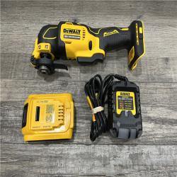 AS-IS DEWALT ATOMIC 20V MAX Cordless Brushless Oscillating Multi Tool Kit