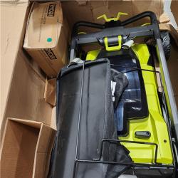 Dallas Location - As-Is RYOBI 80V HP Brushless Battery Cordless Electric 30 in.Lawn Mower with Battery and Charger