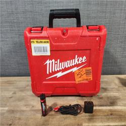 HOUSTON LOCATION - AS-IS Milwaukee 3521-21 4V Lithium-Ion Cordless USB Rechargeable Green Beam Cross Line Laser