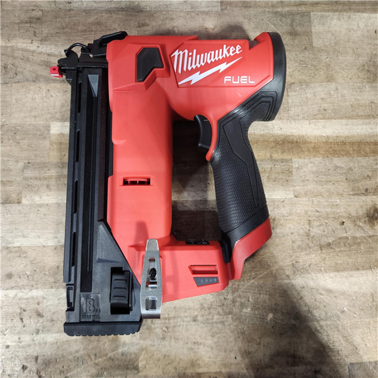 HOUSTON LOCATION - AS-IS Milwaukee FUEL 12-Volt Lithium-Ion Brushless Cordless 18-Gauge 1-1/2 in. Compact Brad Nailer (Tool Only)