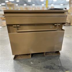 DALLAS LOCATION- AS-IS KNACK 60 in. W x 24 in. L x 28 in. H  Steel Jobsite Tool Storage Chest w/ Lock