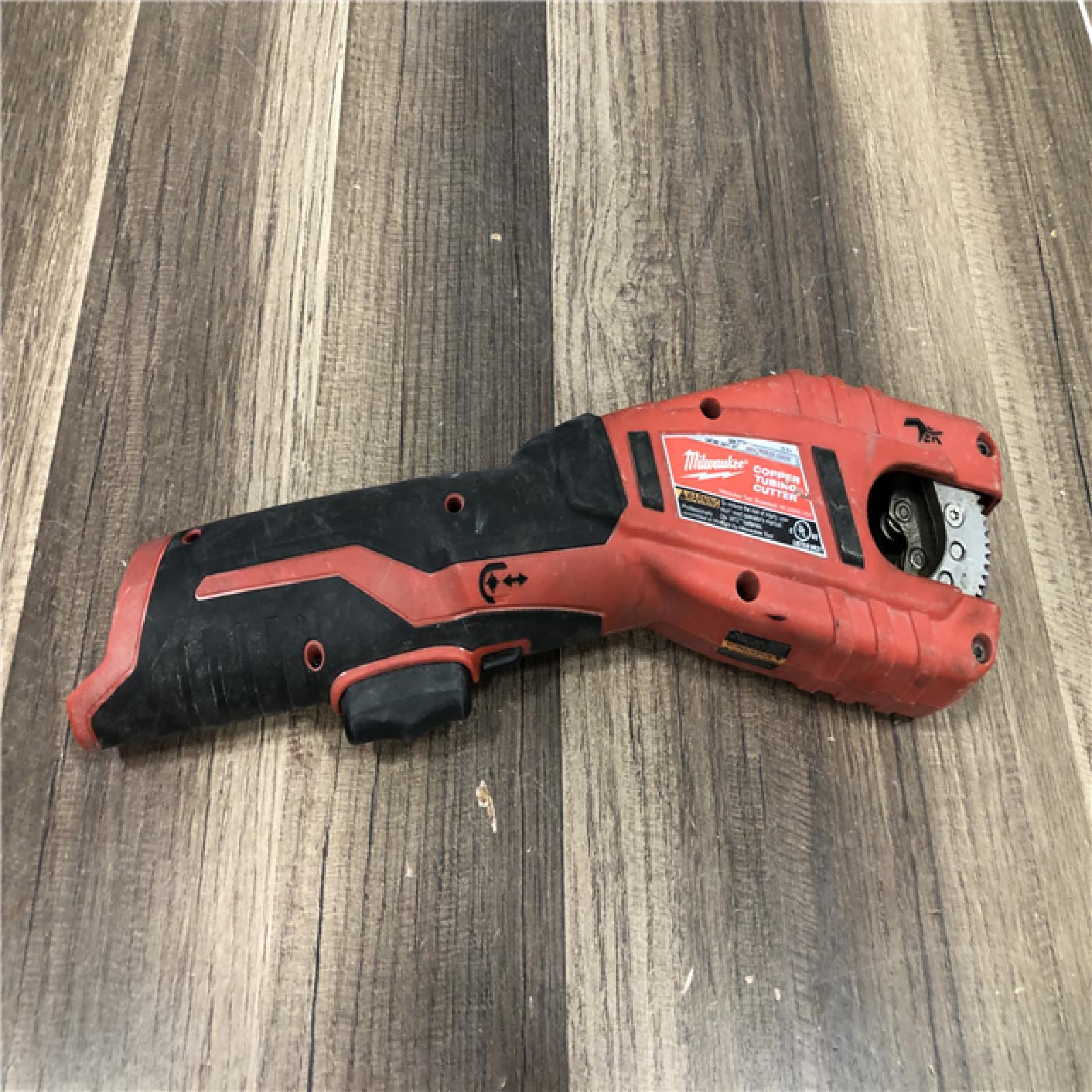 AS-IS Milwaukee M12 12V Lithium-Ion Cordless Copper Tubing Cutter (Tool-Only)