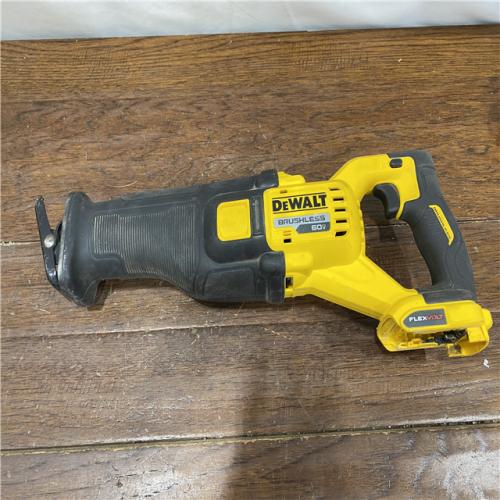 AS-IS DeWalt DCS389B FLEXVOLT 60V MAX Cordless Brushless Reciprocating Saw (Tool-Only)