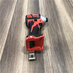 AS-IS Milwaukee 18V Lithium-Ion Cordless 1/4 in. Hex Impact Driver (Tool-Only)