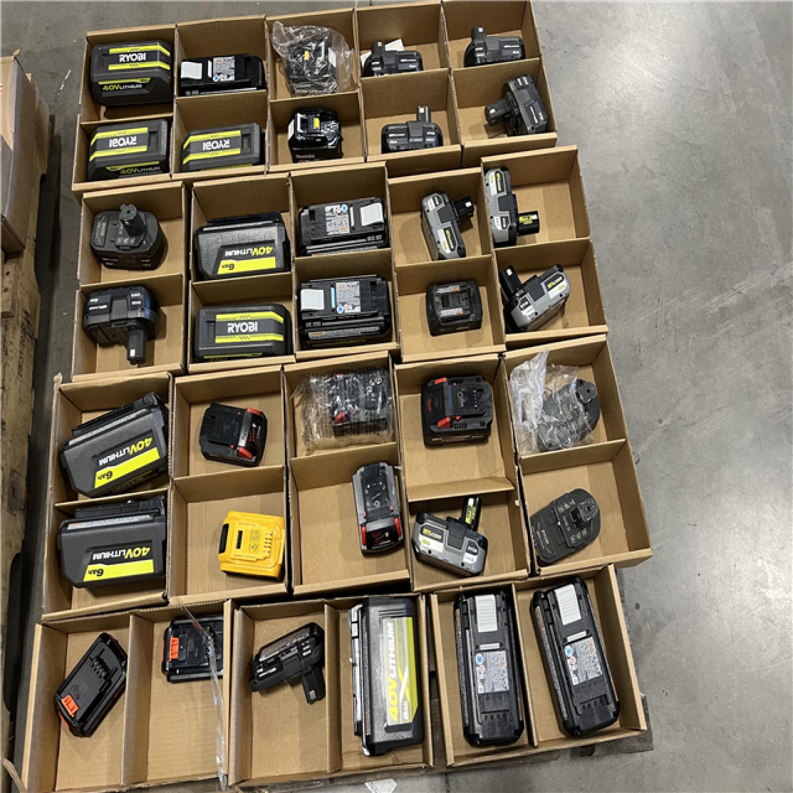 DALLAS LOCATION - AS-IS BATTERY PALLET