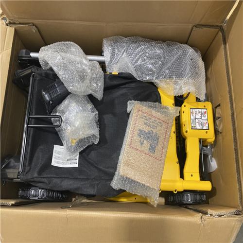 As-Is -DEWALT 2x20V MAX 21 in. Cordless Battery Powered Self Propelled Lawn Mower Kit with (2) 10 Ah Batteries and Chargers
