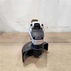 AS-IS- DEWALT 20V MAX XR Cordless Brushless 4.5 in. Slide Switch Small Angle Grinder with Kickback Brake (Tool Only)