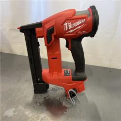 AS-IS - Milwaukee M18 FUEL 18-Volt Lithium-Ion Brushless Cordless 18-Gauge 1/4 in. Narrow Crown Stapler