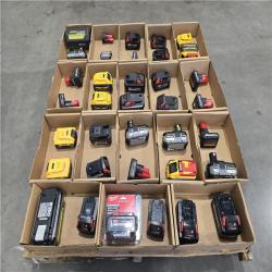 DALLAS LOCATION AS-IS- BATTERY PALLET