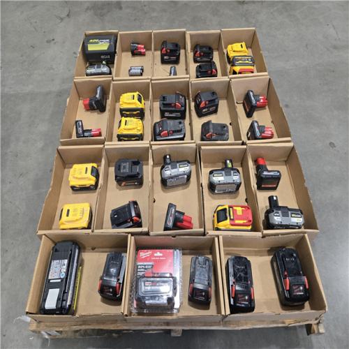 DALLAS LOCATION AS-IS- BATTERY PALLET