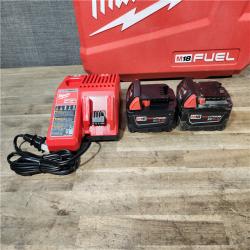 HOUSTON LOCATION - AS-IS MILWAUKEE FUEL 18V Lithium-Ion Brushless Cordless Hammer Drill and Impact Driver Combo Kit