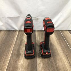 AS-IS Milwaukee 18V Lithium-Ion Cordless Drill Driver/Impact Driver Combo Kit