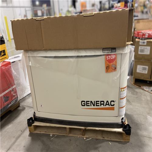 DALLAS LOCATION - Generac 22 000 Watt - Dual Fuel Air- Cooled Whole House Home Standby Generator