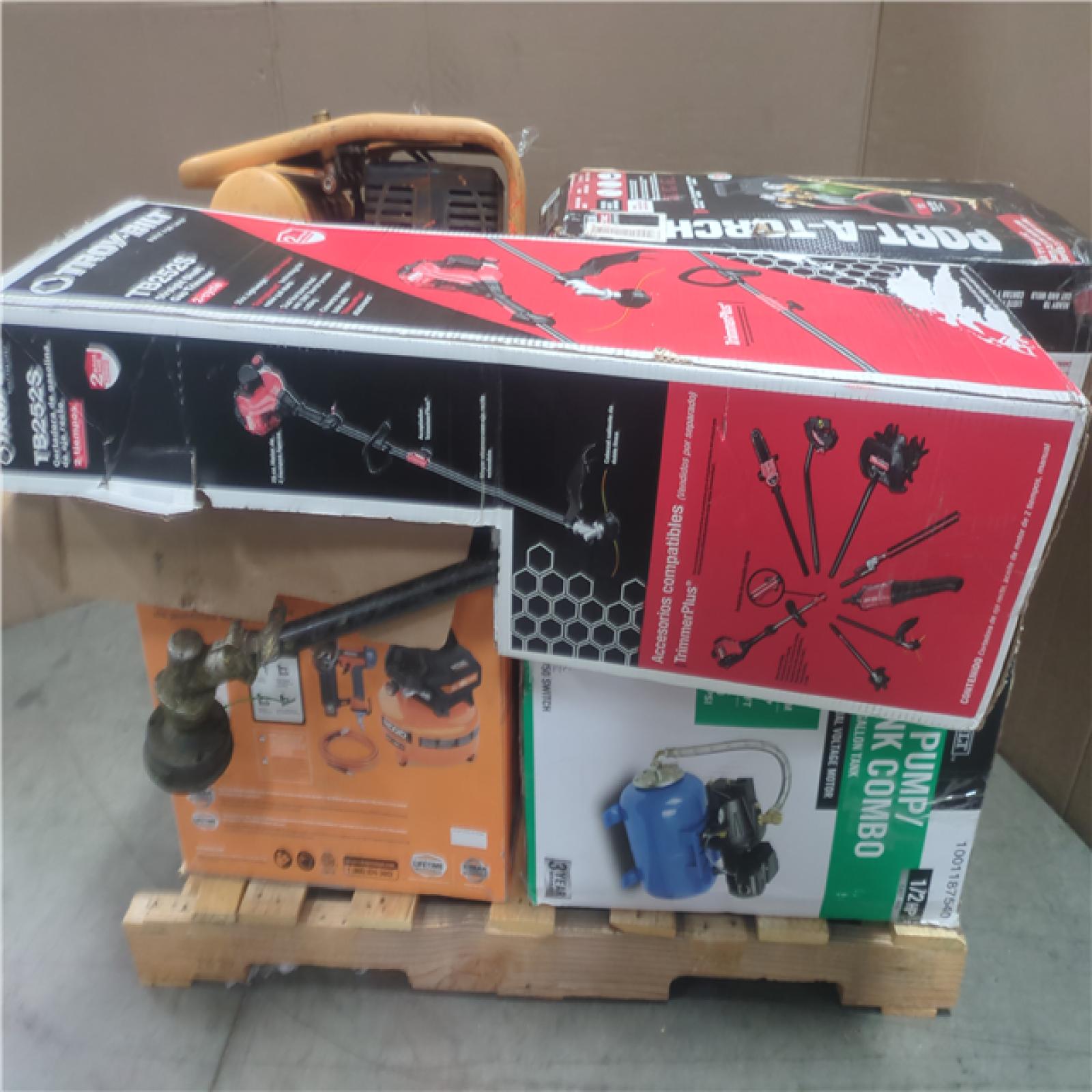 California AS-IS OUTDOOR POWER EQUIPMENT