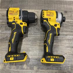 AS-IS DEWALT ATOMIC 20-Volt MAX Lithium-Ion Cordless (2-Tool) Combo Kit