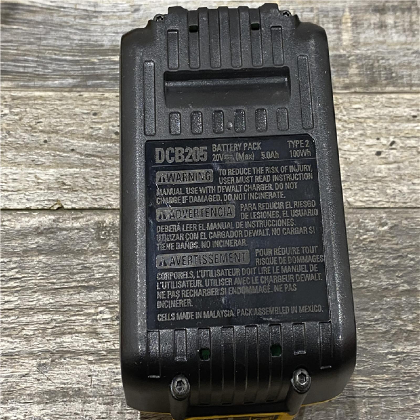 AS-IS DEWALT 20V MAX Lithium-Ion Cordless 1/2 in. Impact Wrench Kit