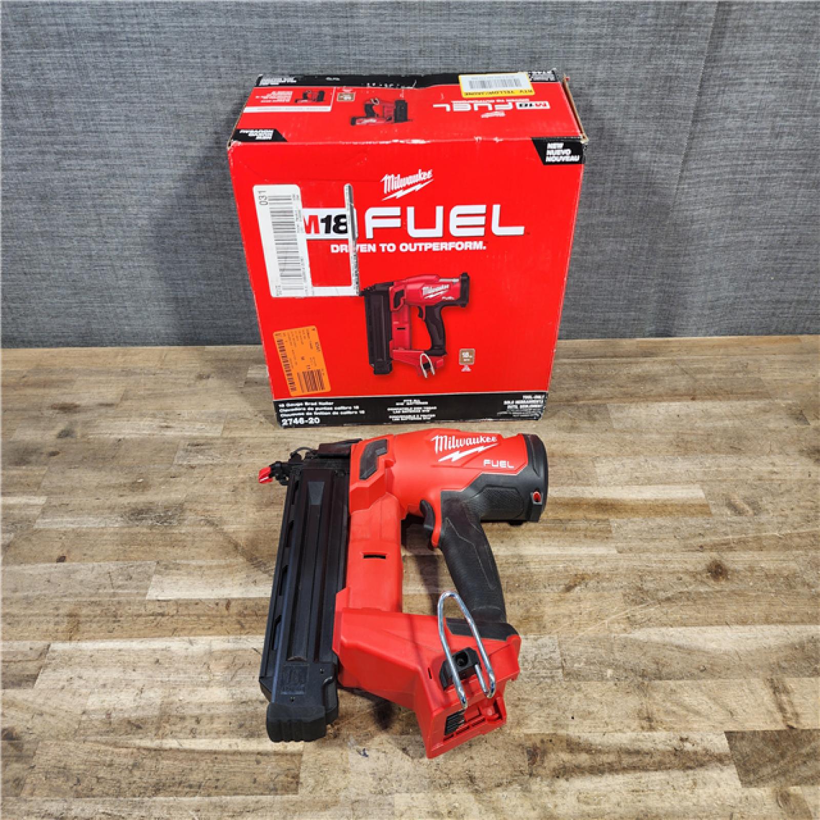 HOUSTON LOCATION - AS-IS Milwaukee FUEL 18-Volt Lithium-Ion Brushless Cordless Gen II 18-Gauge Brad Nailer (Tool-Only)