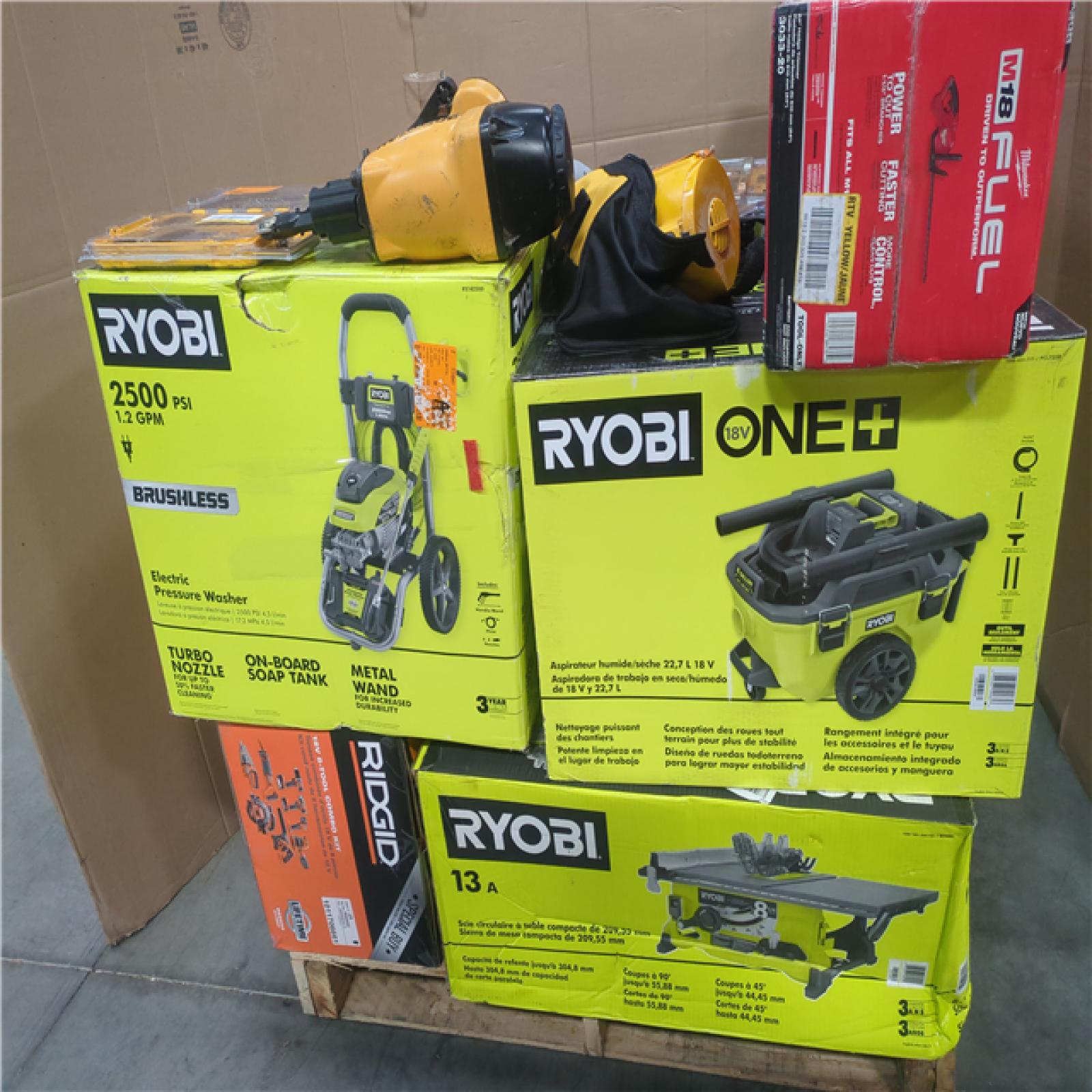 CALIFORNIA AS-IS TOOL PALLET