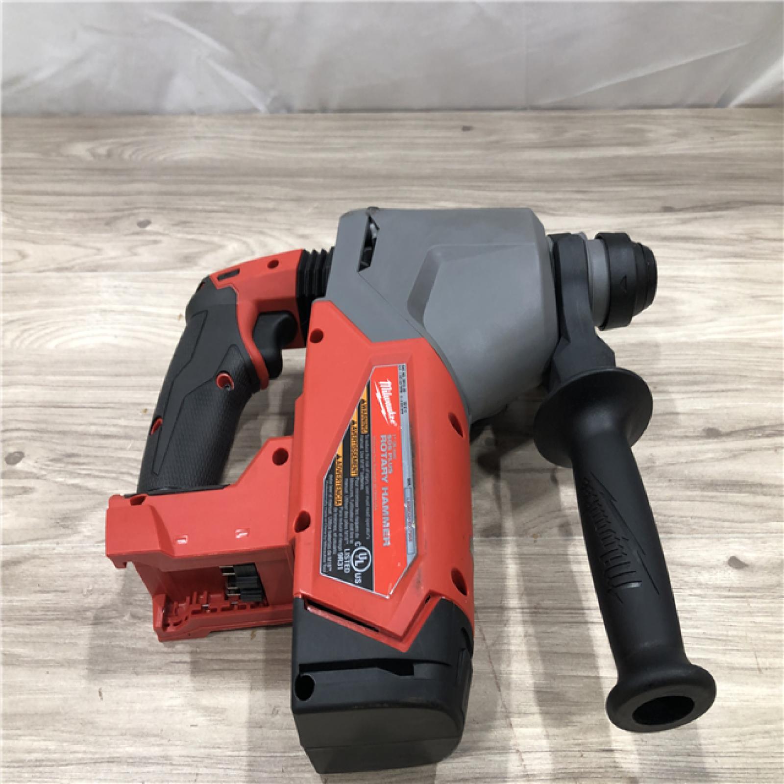 AS-IS Milwaukee M18 FUEL 18V Lithium-Ion Cordless 1 in. SDS-Plus Rotary Hammer (Tool-Only)