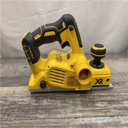 AS-IS DEWALT 20V MAX XR Cordless Brushless 3-1/4 in. Planer (Tool Only)