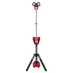 NEW! Milwaukee 18-Volt Lithium-Ion Cordless 6 000 Lumens Rocket Dual Power Tower Light with Charger (Tool-Only)