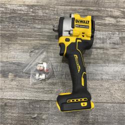 AS-IS DEWALT ATOMIC 20V MAX Cordless Brushless 1/2 in. Variable Speed Impact Wrench (Tool Only)