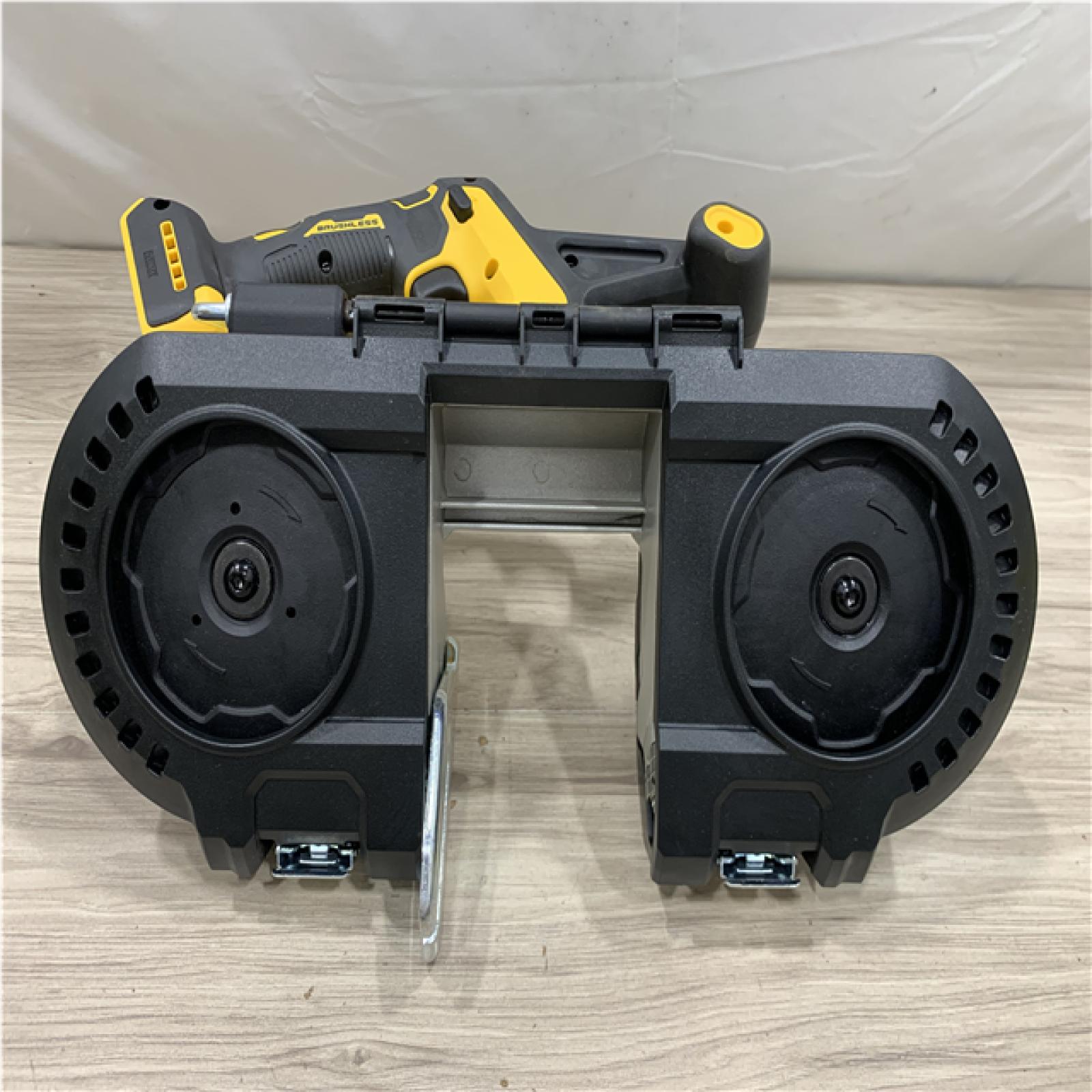 AS-IS DEWALT 20-Volt MAX 3-3/8 in. Cordless Brushless Bandsaw (Tool-Only)