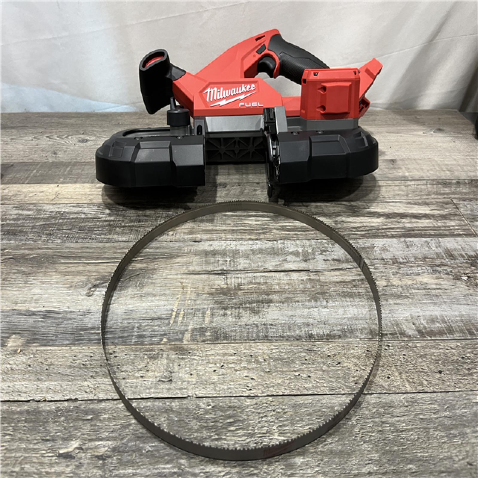AS-IS Milwaukee FUEL 18V Lithium-Ion Brushless Cordless Compact Bandsaw (Tool-Only)