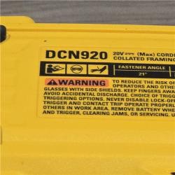 AS-IS DEWALT 20V 21° Cordless Framing Nailer (Tool-Only)