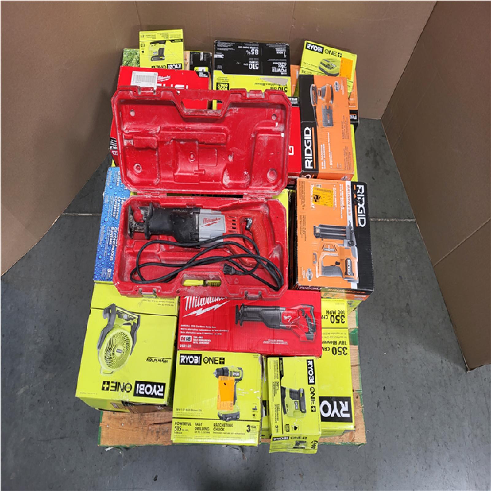 CALIFORNIA AS-IS TOOL PALLET