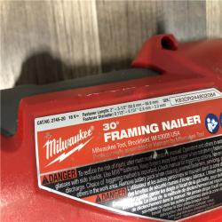 AS-IS Milwaukee FUEL 3-1/2 in. 18-Volt 30-Degree Lithium-Ion Brushless Cordless Framing Nailer (Tool-Only)