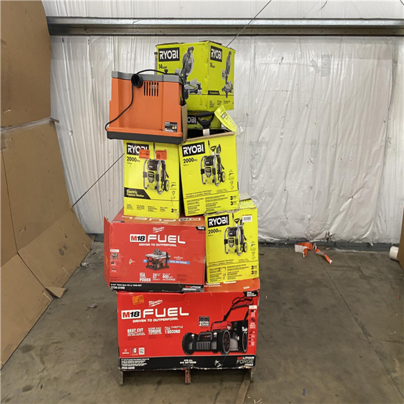 Houston Location AS IS - Tool Pallet