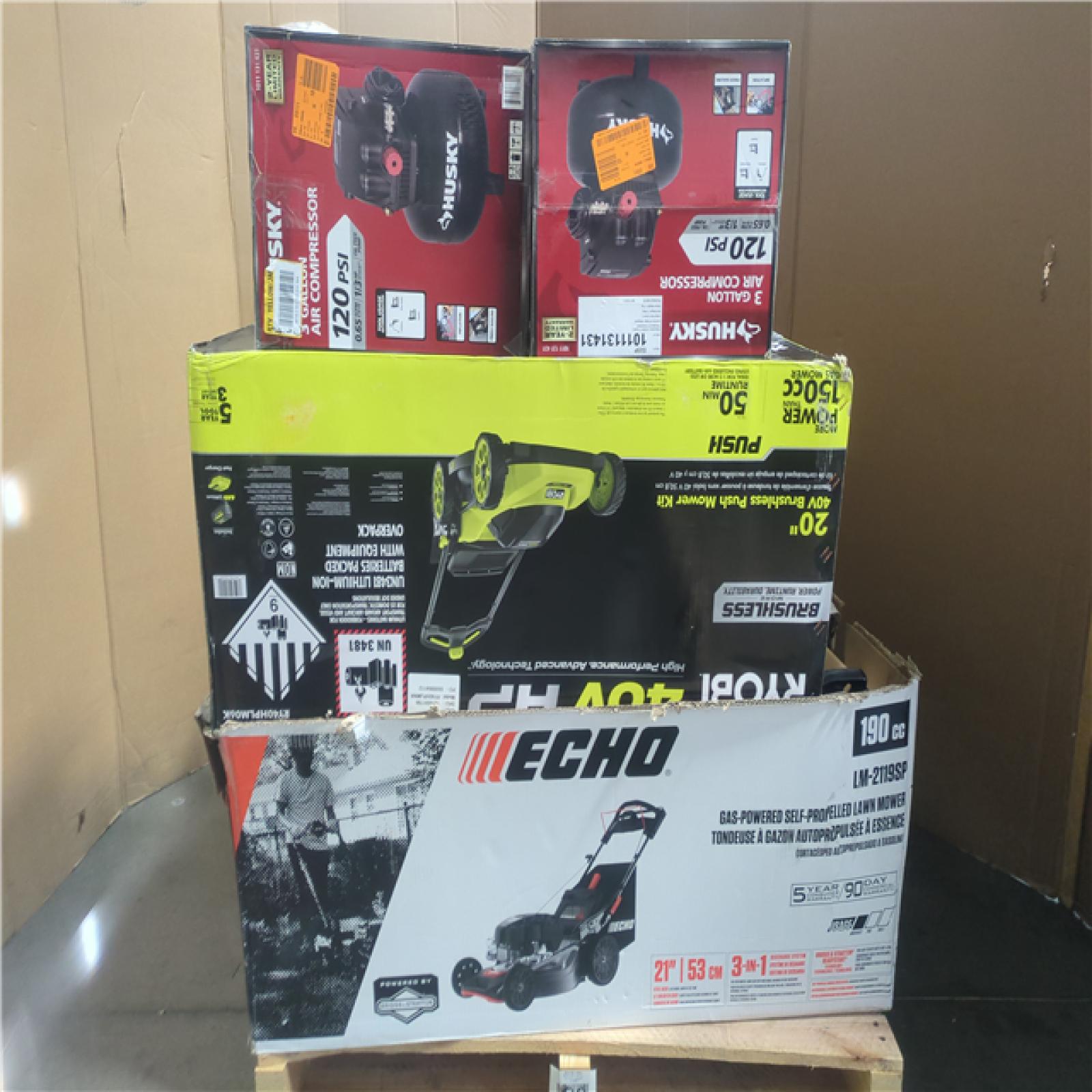 CALIFORNIA AS-IS OUTDOOR POWER EQUIPMENT