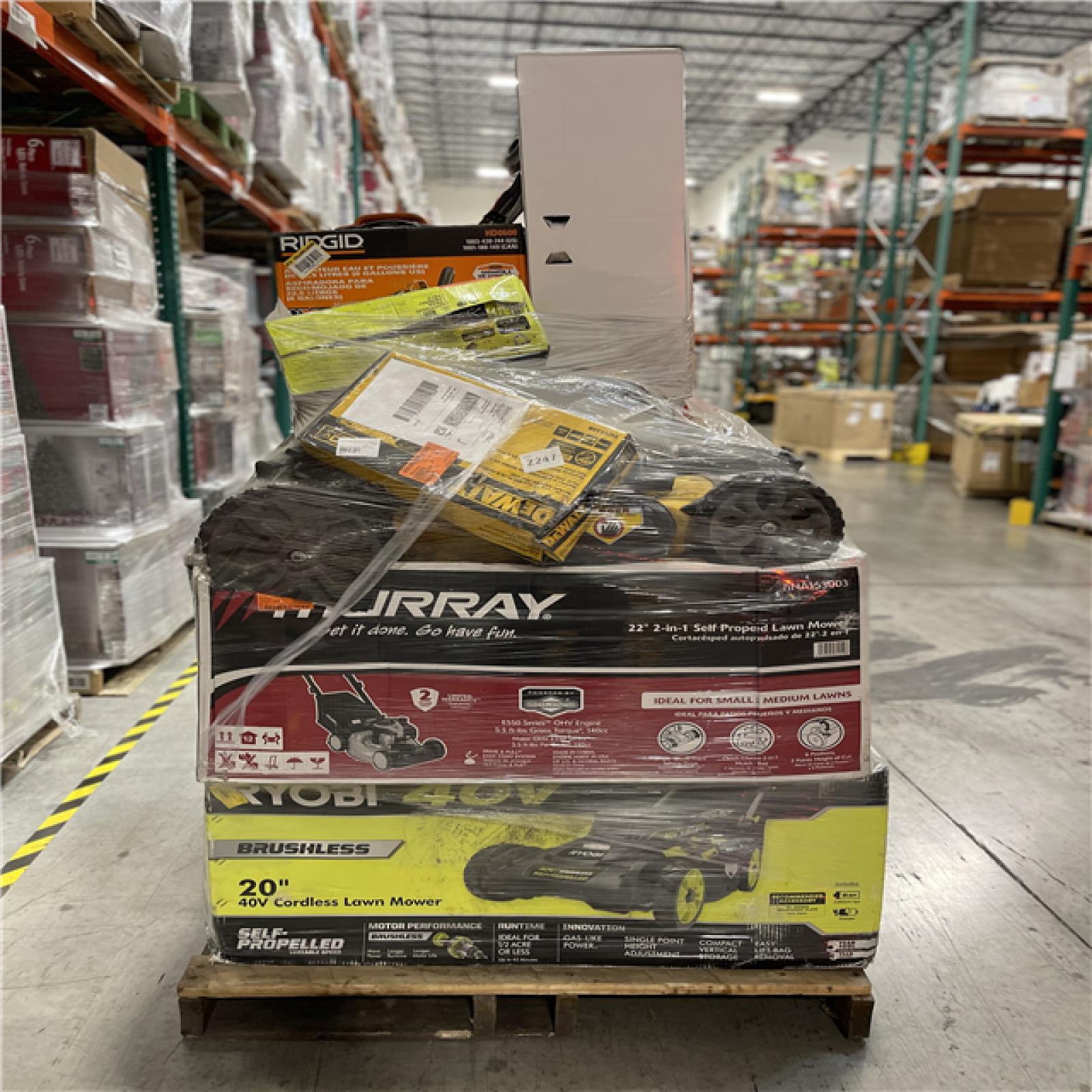 Dallas Location - As-Is Outdoor Power Equipment