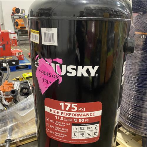 Dallas Location - As-Is Husky C603H Stationary Electric Air Compressor