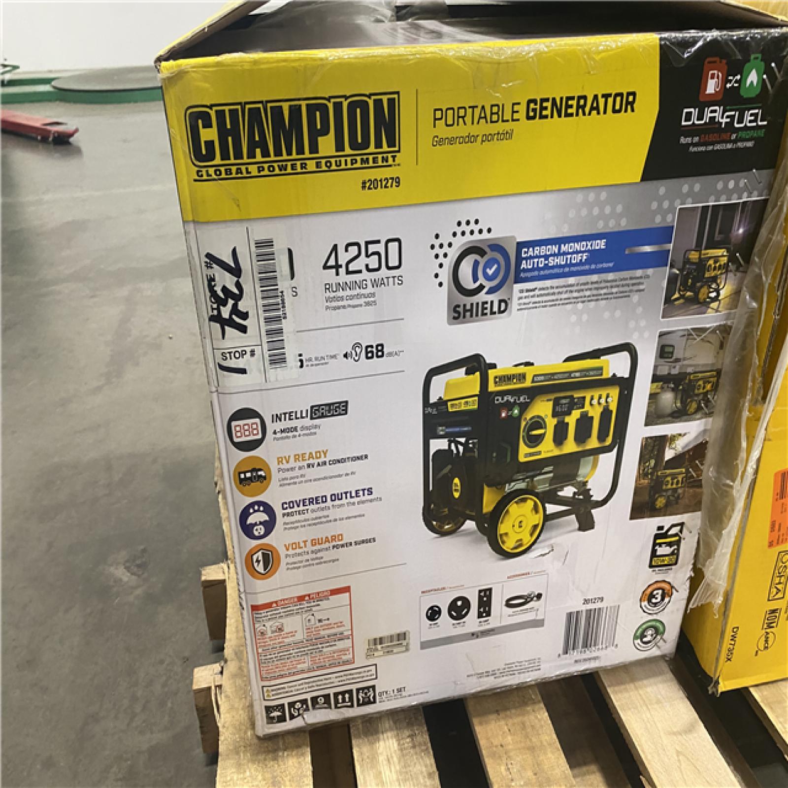 Dallas Location - As-Is Champion Power Equipment 5300/4250-Watt Portable Generator