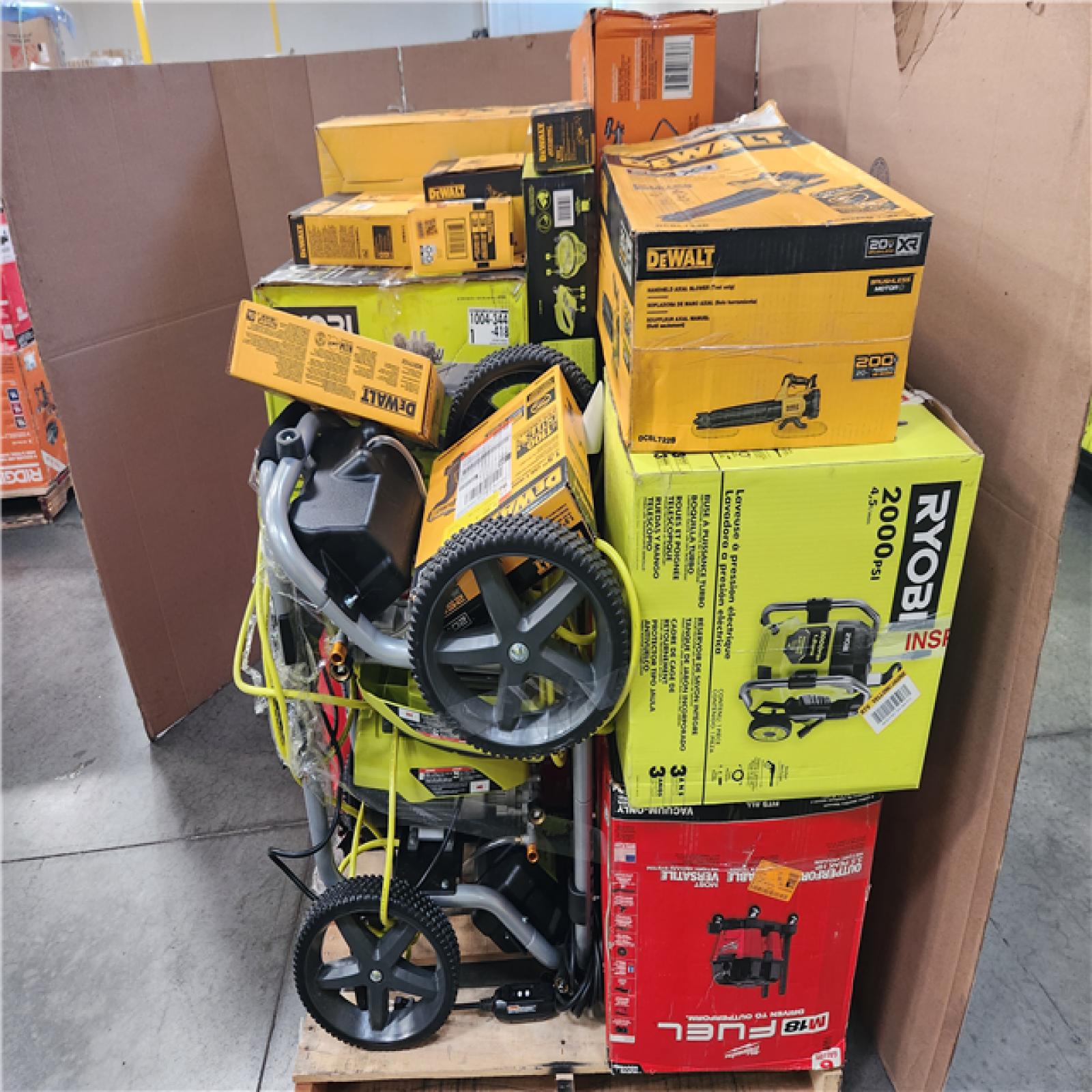 CALIFORNIA AS-IS TOOL PALLET