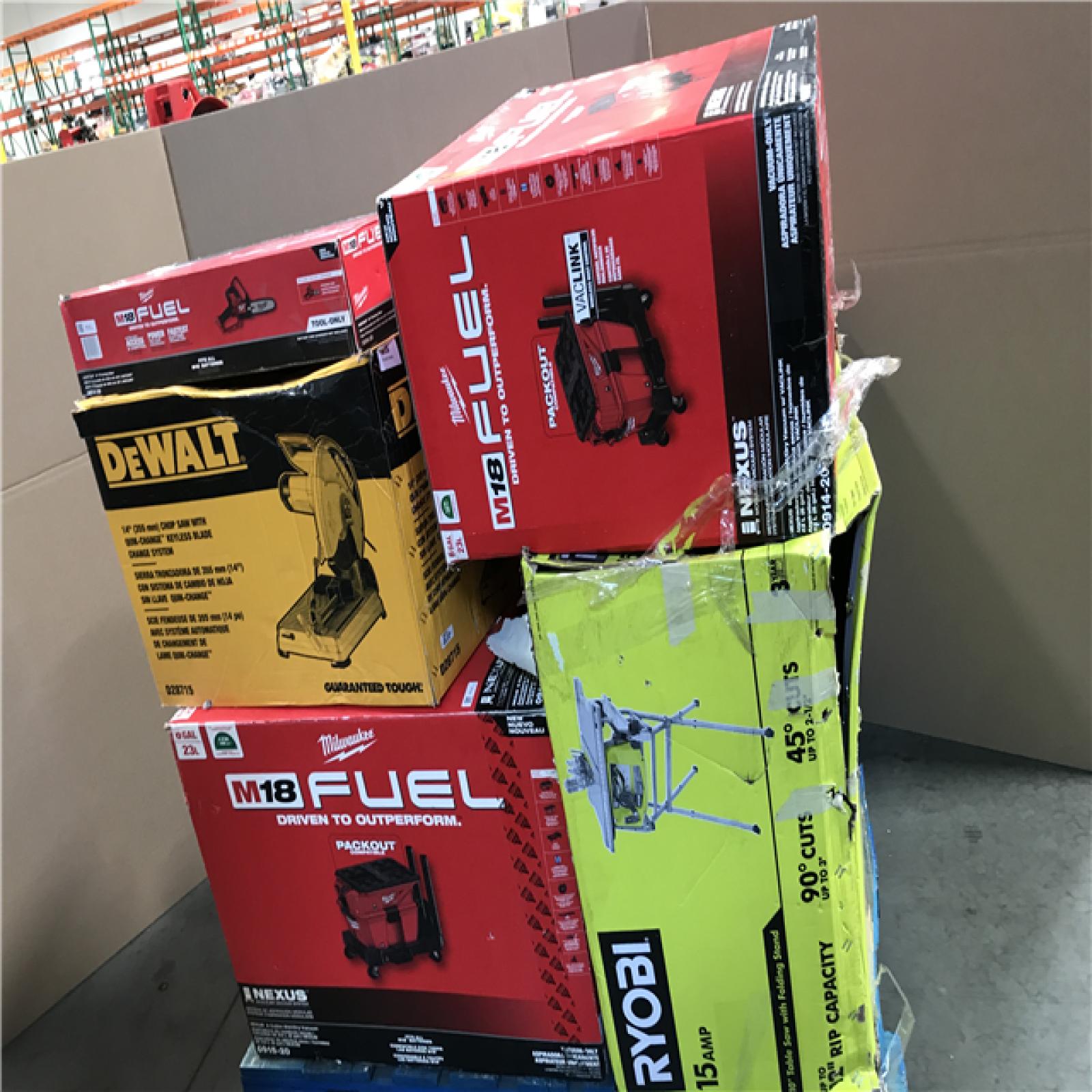 CALIFORNIA AS-IS TOOL PALLET