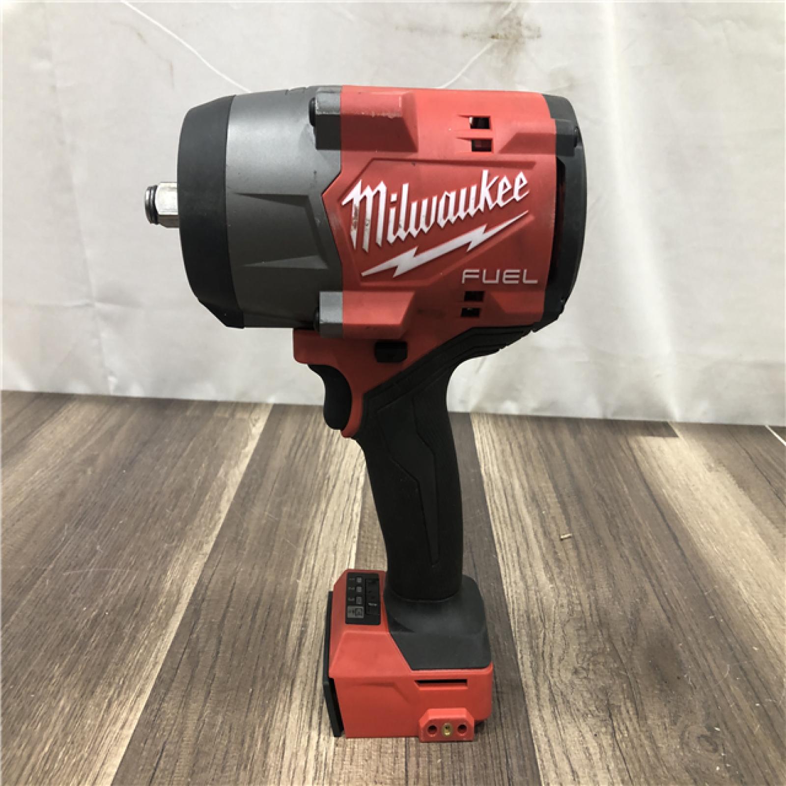 AS-IS Milwaukee FUEL 18V Lithium-Ion Brushless Cordless 1/2 in. Impact Wrench with Friction Ring (Tool-Only)