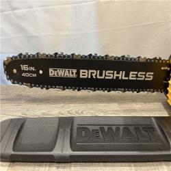 AS-IS DEWALT FLEXVOLT 60V MAX 16in. Brushless Cordless Battery Powered Chainsaw (Tool Only)