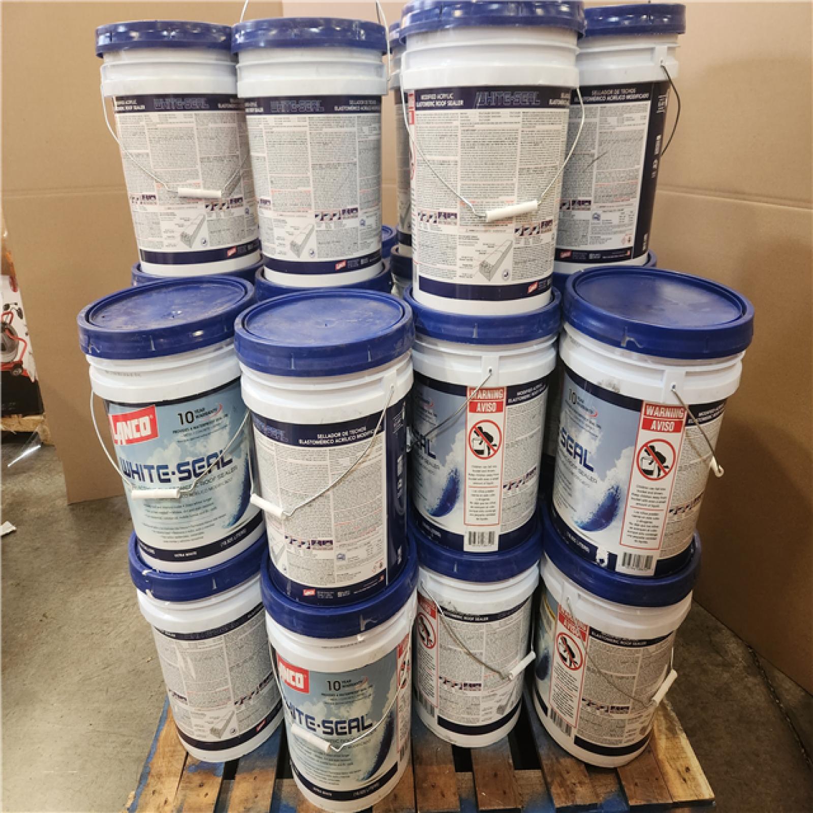 Phoenix NEW Lanco White-Seal 5 Gal. Acrylic Elastomeric White Reflective Roof Sealer