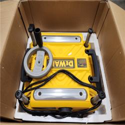 AS-IS DEWALT 15 Amp Corded 13 in. Two-Speed Thickness Planer