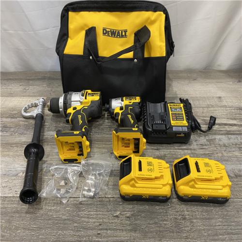 AS-IS DEWALT 20V MAX Lithium-Ion Cordless 2-Tool Combo Kit
