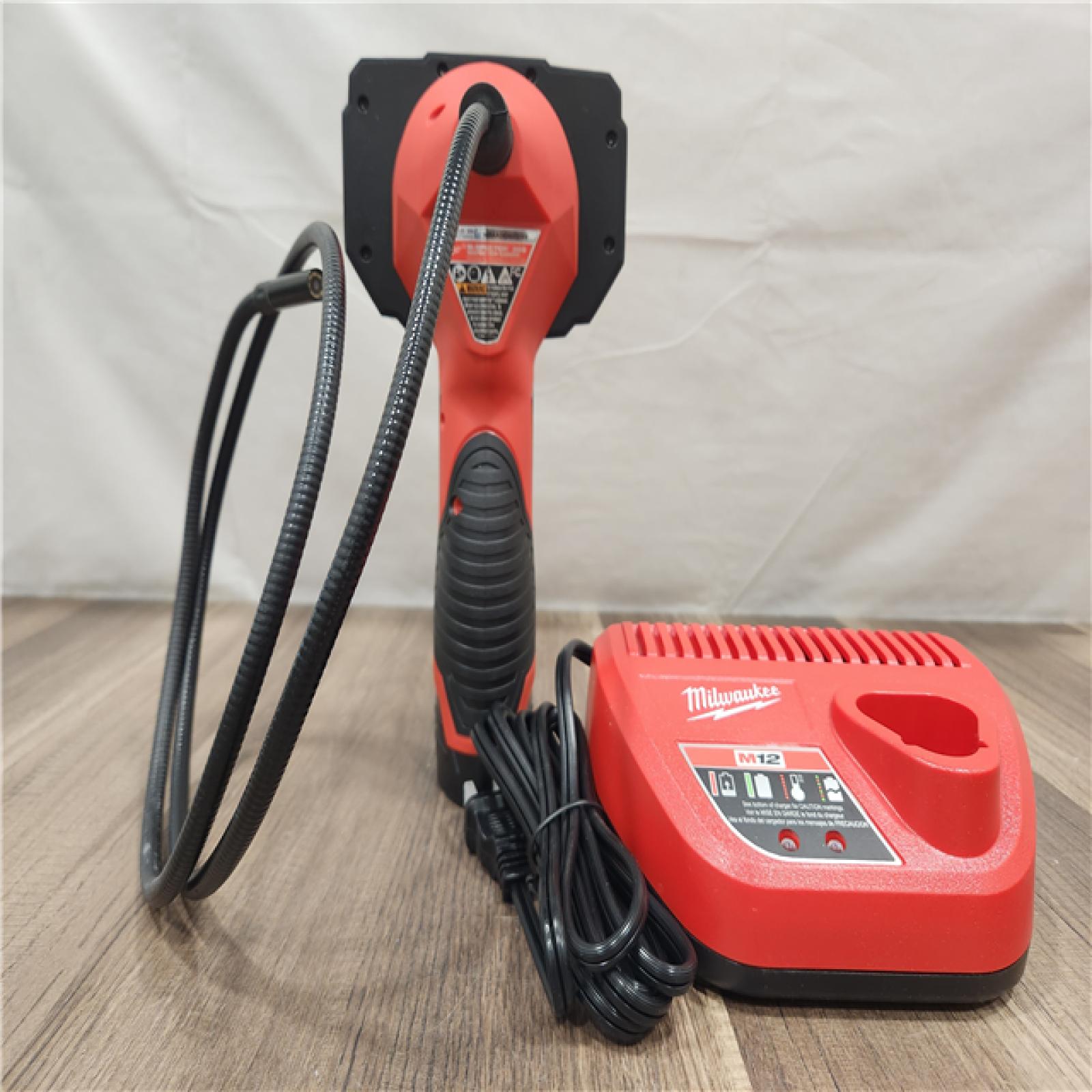 AS-IS- MILWAUKEE M12 12V Lithium-Ion Cordless M-SPECTOR 360-Degree 4 Ft. Inspection Camera Kit