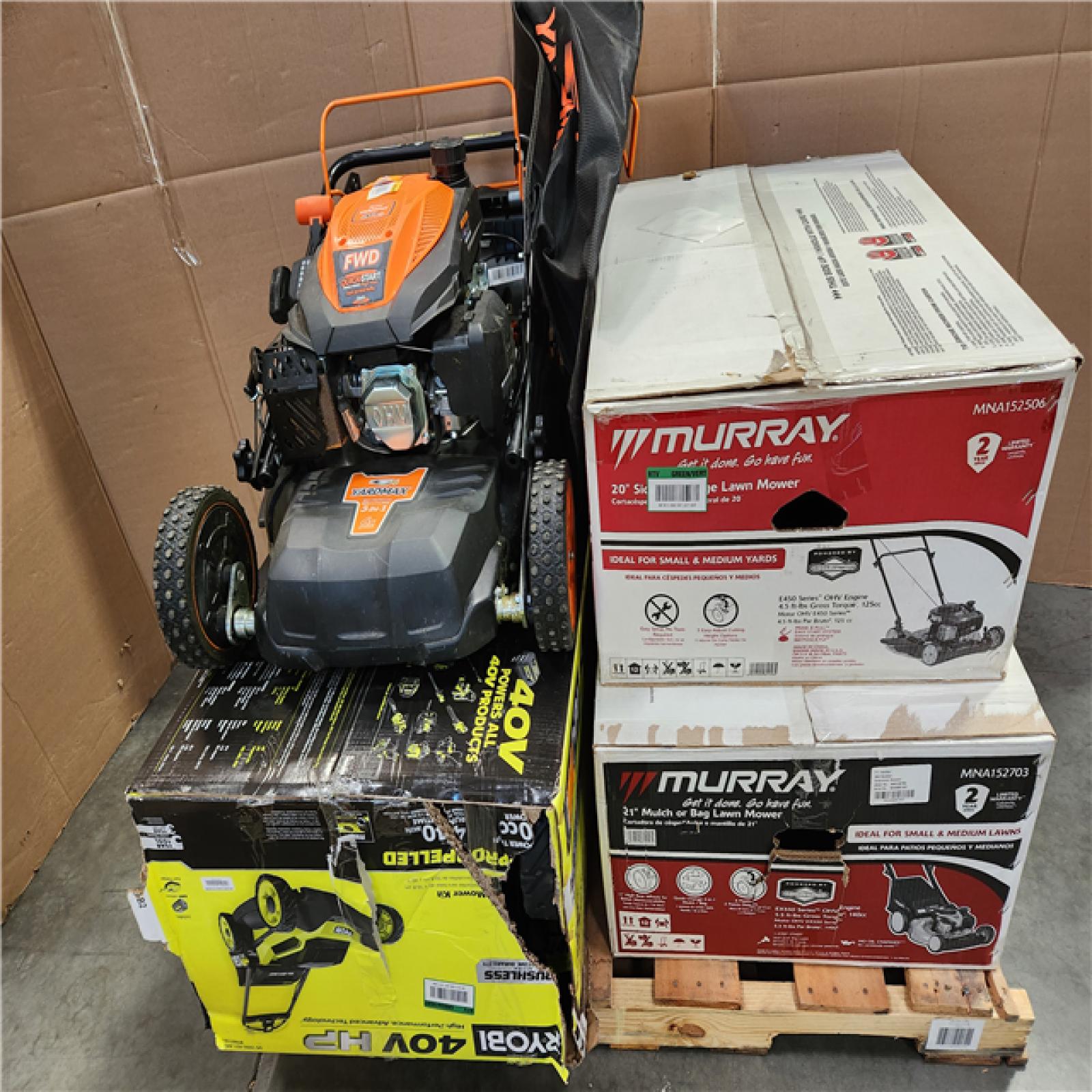 CALIFORNIA  AS-IS OUTDOOR POWER EQUIPMENT