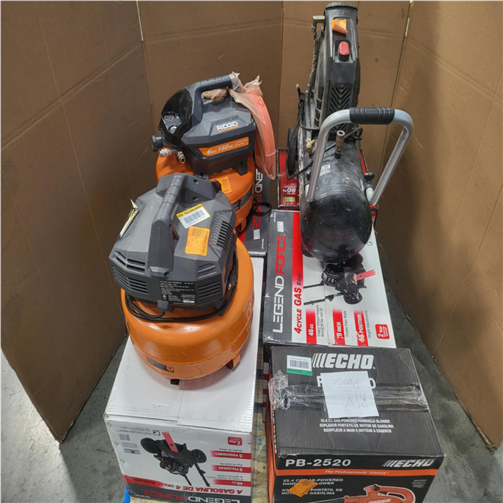 CALIFORNIA AS-IS OUTDOOR POWER EQUIPMENT