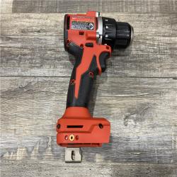 AS-IS Milwaukee 18V Lithium-Ion Brushless Cordless 1/2 in. Compact Drill/Driver Kit
