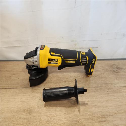 AS-IS- DEWALT 20V XR Cordless 4-1/2. in. to 5 in. Variable Speed Angle Grinder (Tool Only)