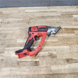 HOUSTON LOCATION - AS - IS Milwaukee 18-Volt Lithium-Ion Cordless 18-Gauge Double Cut Metal Shear (Tool-Only)